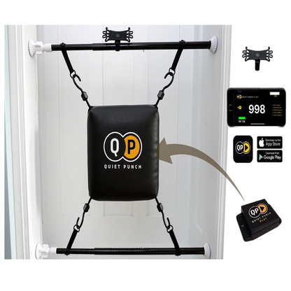 Doorway Punching Bag - with Punch Tracker