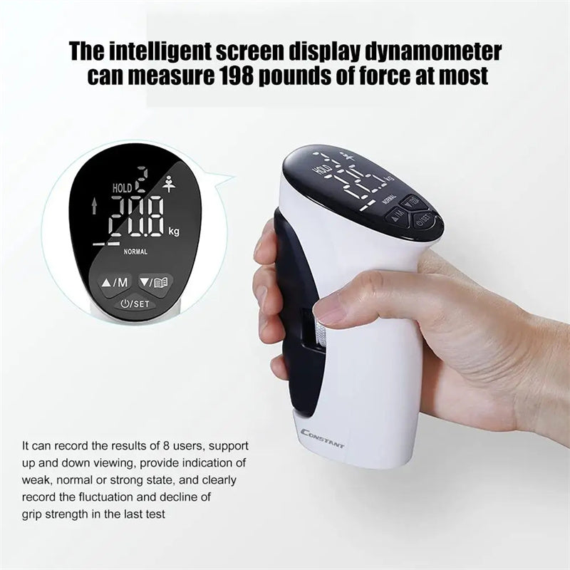 Digital Electric Hand Gripper Hand Dynamometer Counting Gripper Hand Grips Strengthener Measurement Meter